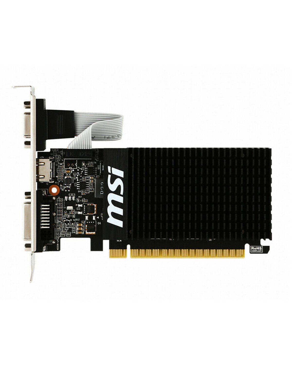 MSI NVIDIA GEFORCE GT 710 2GB GT 710 2GD3H LP PCIe