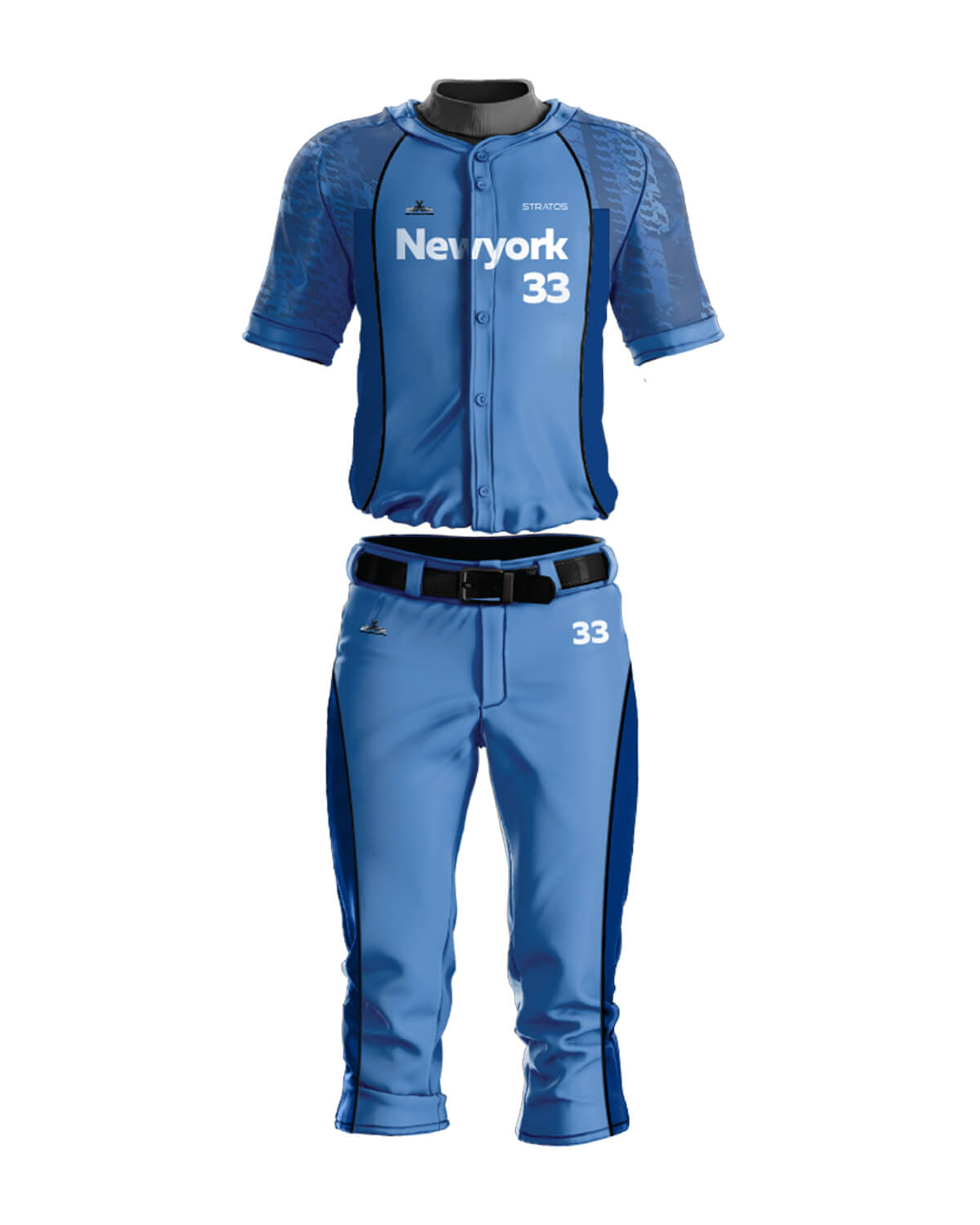 AthleisureX Full Custom Baseball Jersey - For Men