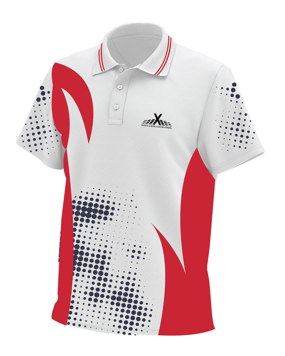 AthleisureX Full Custom Polo Shirt - For Men