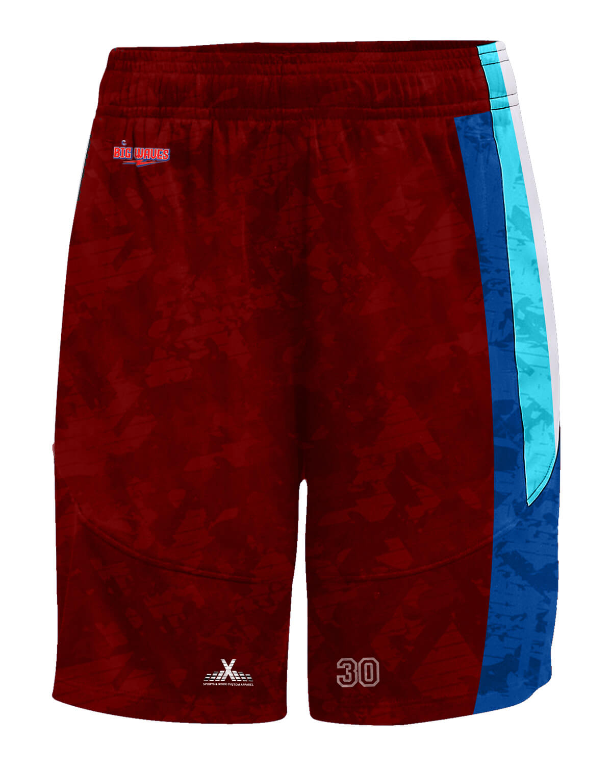 Athleisurex Full Custom Basketball Reversible Shorts - For Women