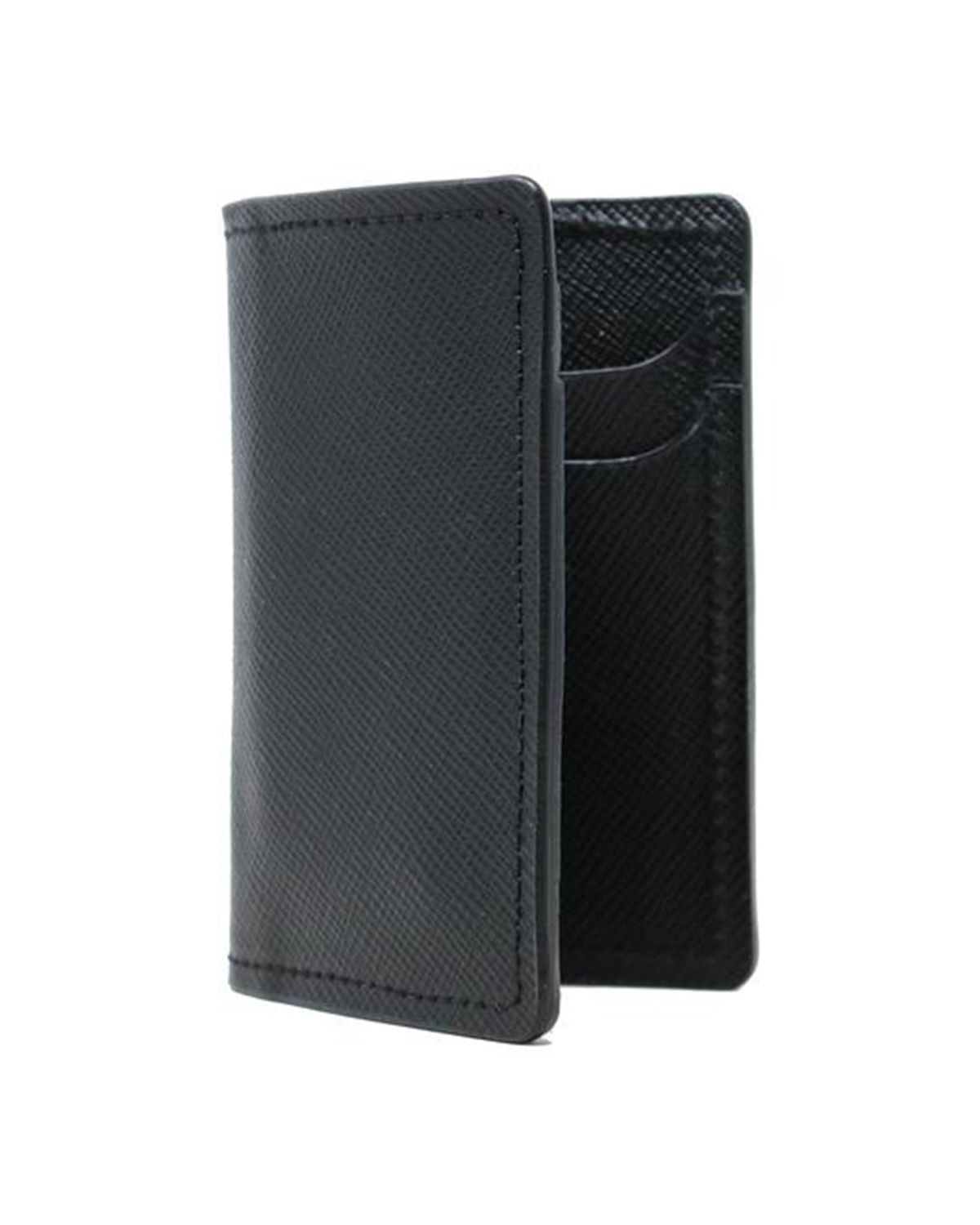 Vertical Position Card Pockets Wallet - Shop At LeatherScin