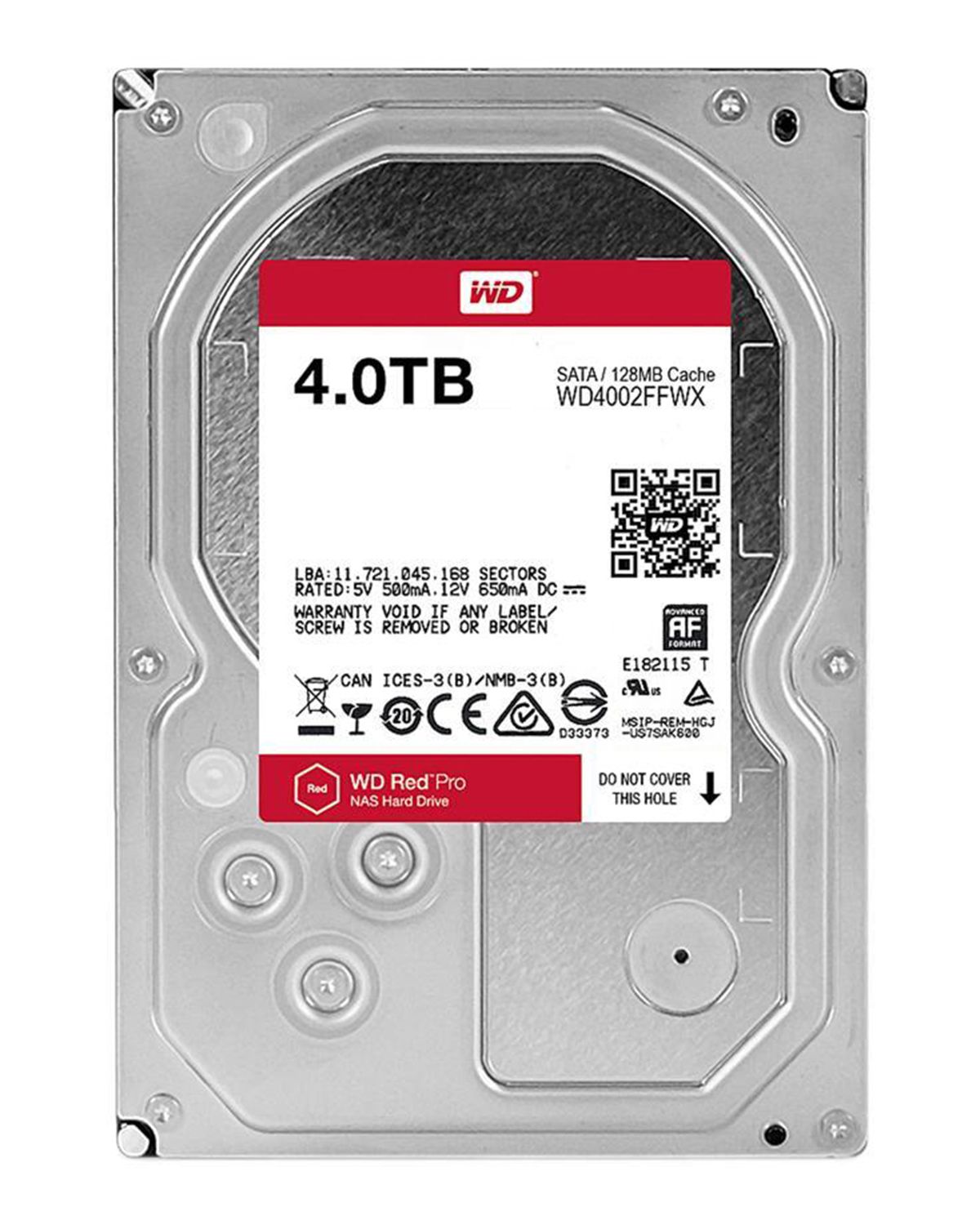 Western Digital Red PRO NAS 7200 RPM SATA 6Gbps 3.5 Inch Hard Drive